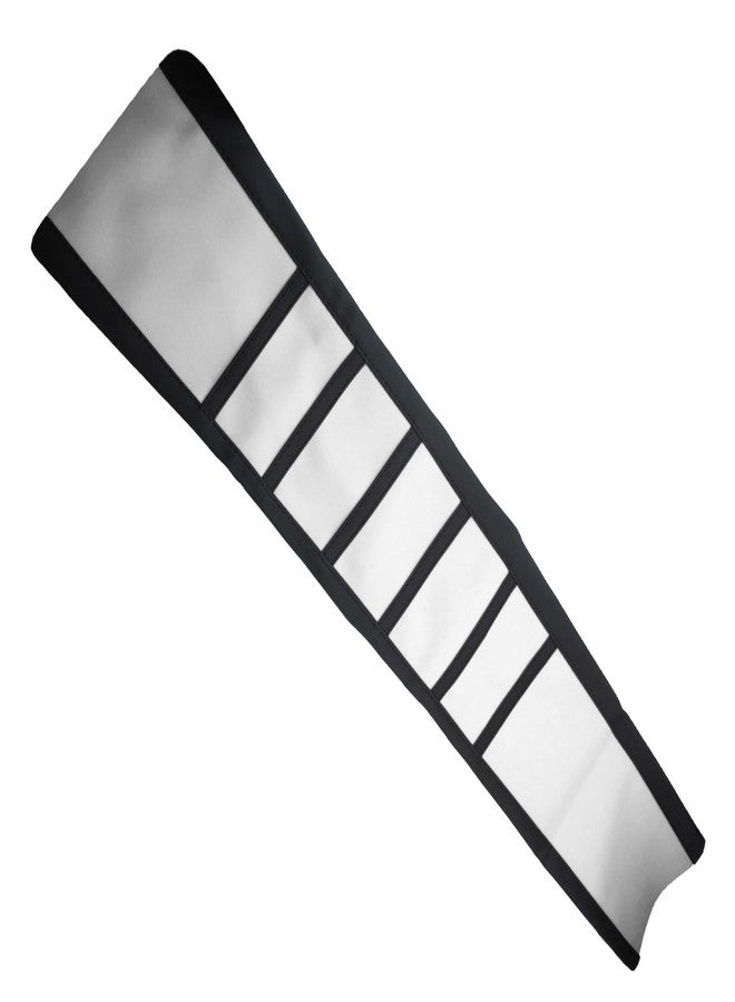 Adsspro Motorcycle Universal Seat Cover Non-Slip Suitable Rubber Striped Seat Covers Soft for CRF150F CRF230F CRF250F CRF250R YZ125 YZ250 KX60 KX65 KX80 KX85 KX125 Dirt Pit Bike Off Road Motorbike (White) - Image 5
