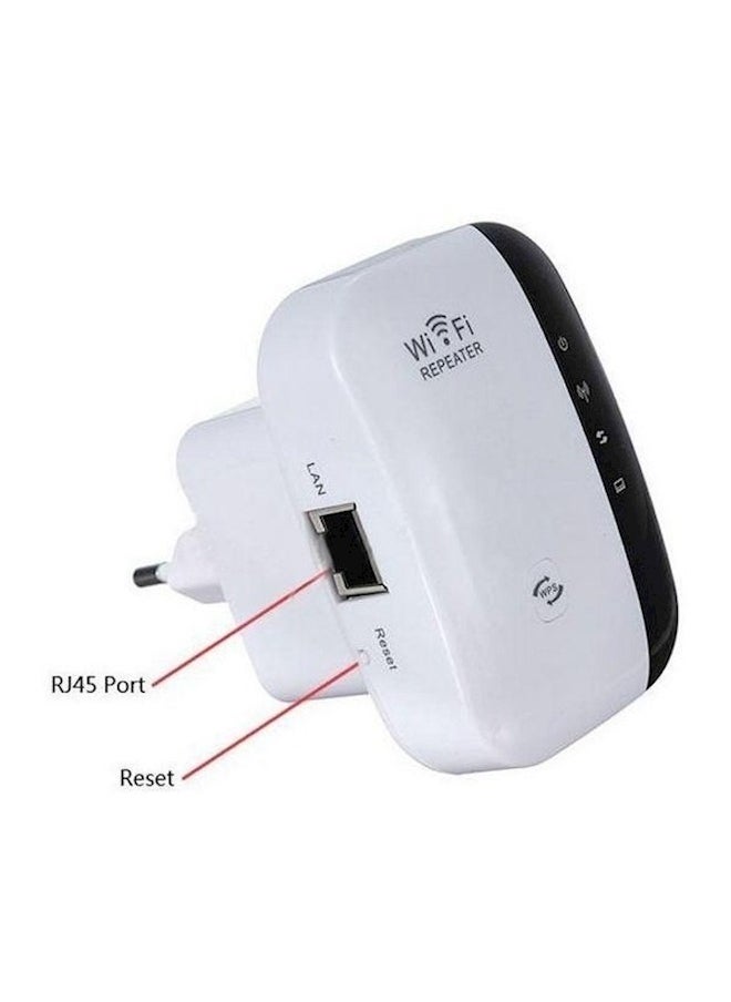 Generic - WiFi Extender, Internet Booster with Ethernet Port, 300Mbps WiFi Range Extender, Wireless Repeater, Long Range Amplifier with Ethernet Port, 1-Tap Setup, Alexa Compatible - Image 1