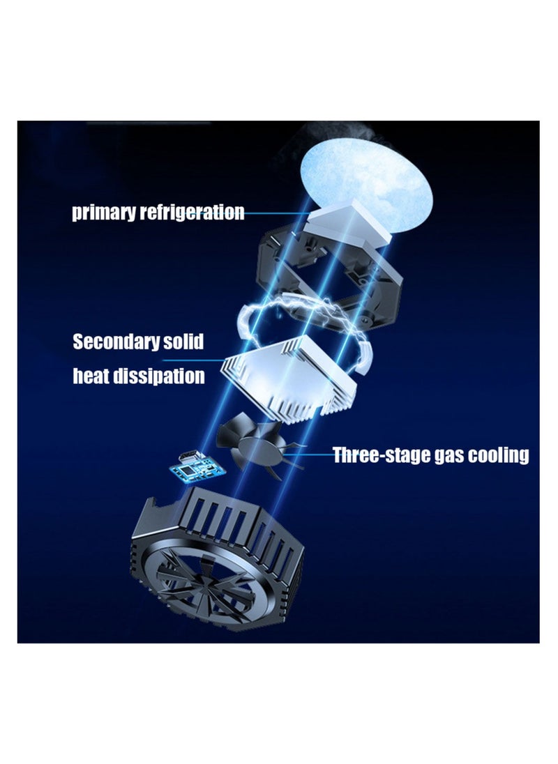 A15 Mobile Phone Quick Cooling Radiator Magnetic Suction Semiconductor Coolers For Phone Tablet Live Video Game