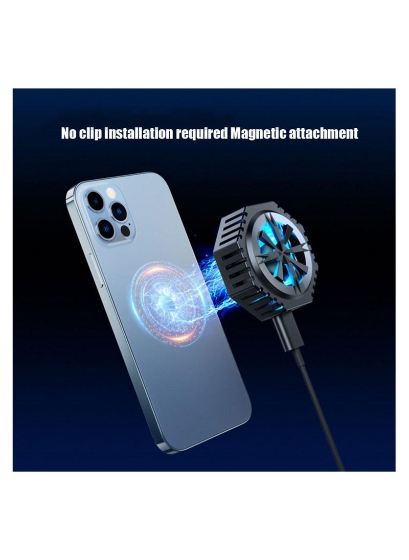 A15 Mobile Phone Quick Cooling Radiator Magnetic Suction Semiconductor Coolers For Phone Tablet Live Video Game