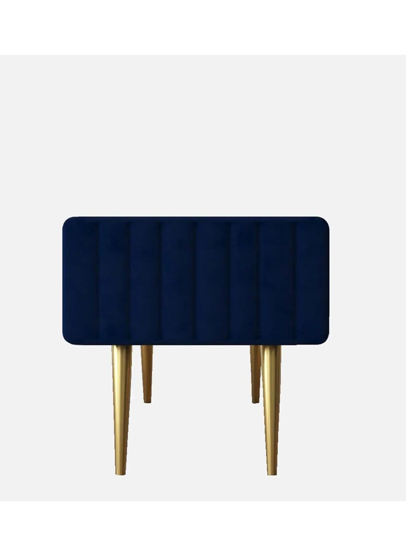 URBAN SIGNATURE URBAN SIGNATURE Lupita Velvet Bench 2Seater Upholstered Settee Ottoman Bench Luxurious Velvet Seating for Modern Living Room Bedroom Entryway Stylish Comfortable Accent Bench  - Image 4