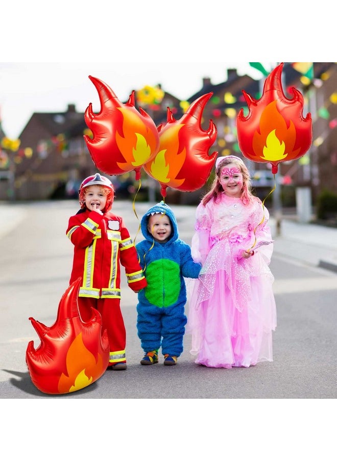 6 Pcs Fire Truck Birthday Party Supplies 32 Inch Fire Balloons Large Flame Balloons Aluminum Foil Fire Decorations Curve Foil Firefighter Party Favors Fireman Theme Kids' Party Balloons Yellow Red - pzsku/ZAD1D2BC4B631DE316498Z/45/_/1692166037/f60867e8-a2a6-409d-bebd-4315dd294cd3