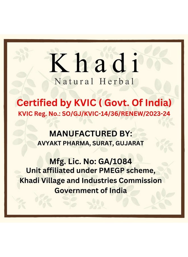 Khadi Natural Herbal Argan Oil Shampoo For Hair Growth Enriched With Argan Amla Bhringraj Aloevera And Vitamn E Extract Strenthen Hair Sls And Parben Free Argan Shampoo For Men And Women Pack Of 200Ml - Image 4