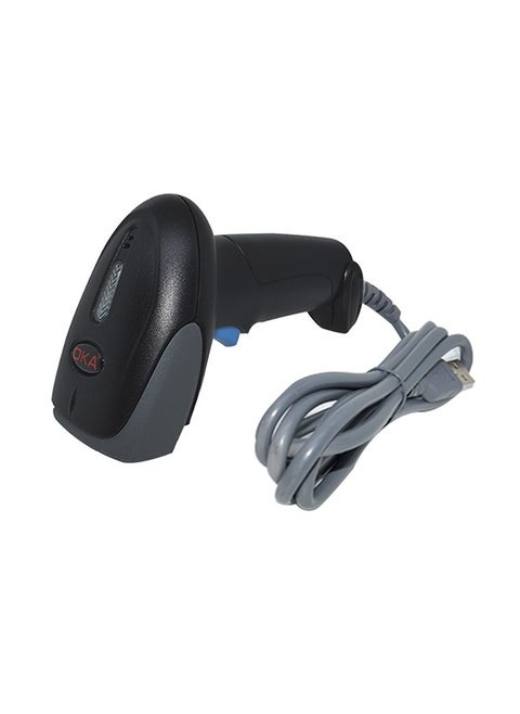 1D Wired barcode scanner high-quality to read all types of barcodes works via a USB connection /BBH100