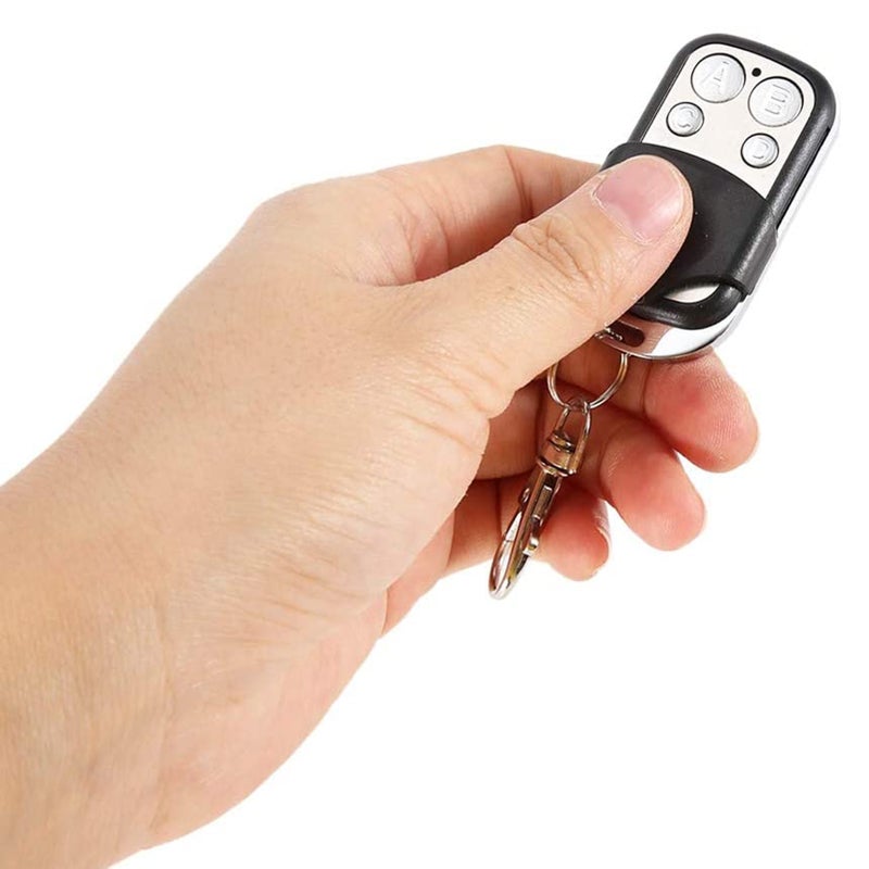 Remote Control Cloner: 433MHz Fixed Frequency, Button Slide Cover, Key Chain Size Key Fobs - IC Model Code Copying, 10Pcs for Car Key & Fixed Code Remote Replacement - Image 5