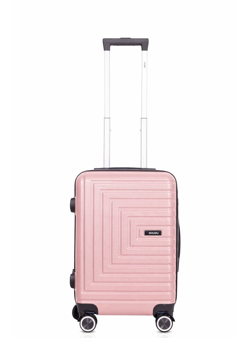 MNUK Pilgrimage Set of 2 Luggage | Hardside Soft Handle Trolley with TSA Lock |360° 4 Wheeler| Cabin- 20 Inch, Large-28 Inch| Gold - Image 3