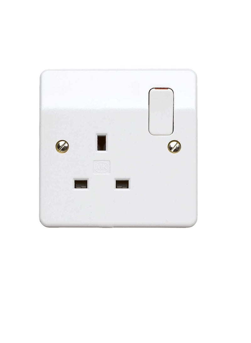 MK Socket Gang Switched DP  - Image 1