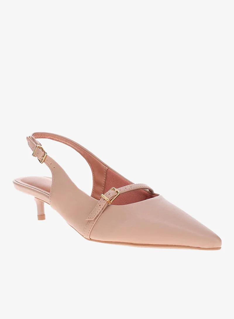 فيزانو حذاء بكعب منخفض للنساء - حذاء أنيق بكعب عالٍ للمكتب وأحذية كلاسيكية للبنات