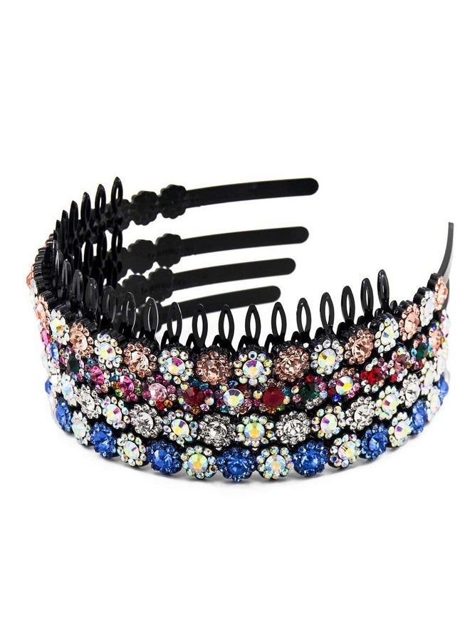 Teeth Comb Headbands For Women With Rhinestone And Crystal Beaded Plastic Hairbandpack Of 4 - pzsku/ZAD1DC1D5E103318A8DDFZ/45/_/1718646162/c9c17eba-17e6-4b0c-9518-091b9f666974