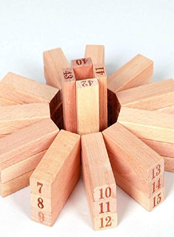 Sajani 51 Pcs Challenging 4pcs Dice Wooden, Fun for Kids - Image 5