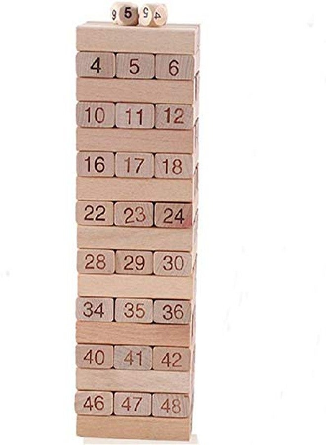 Sajani 51 Pcs Challenging 4pcs Dice Wooden, Fun for Kids - Image 2