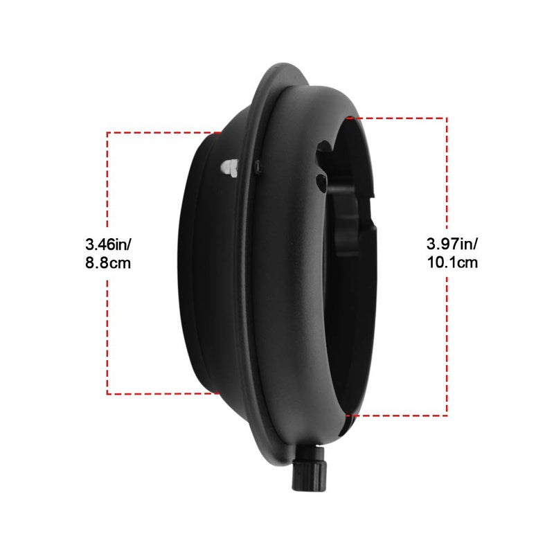 Fotoconic Balcar Speedring to Bowens Mount Converter Interchangeable Adapter Ring for Studio Flash Strobe LED Video Light - Image 2