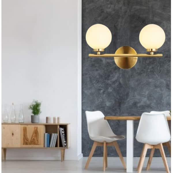 SVDK Golden Wall Lamp Wall Light for Bedroom Living Room Restaurants Home and Office Bulb Not Included - Image 4