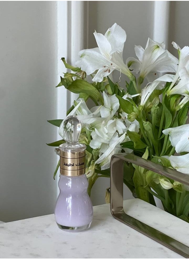 يشم مسك لطيفة – عطر بودري ناعم للنساء، يدوم طويلاً ولطيف للاستخدام اليومي  - Image 1