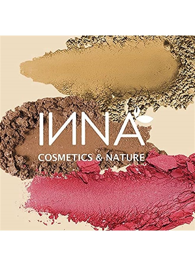 Generic Inna Cosmetics & Nature - Blush 100% Natural, vegan, gluten free, paraben free, oil-free, Mineral, cruelty-free Made in Canada , 3 g. (Fantastic Rose) (Shimmering Pink)  - Image 5