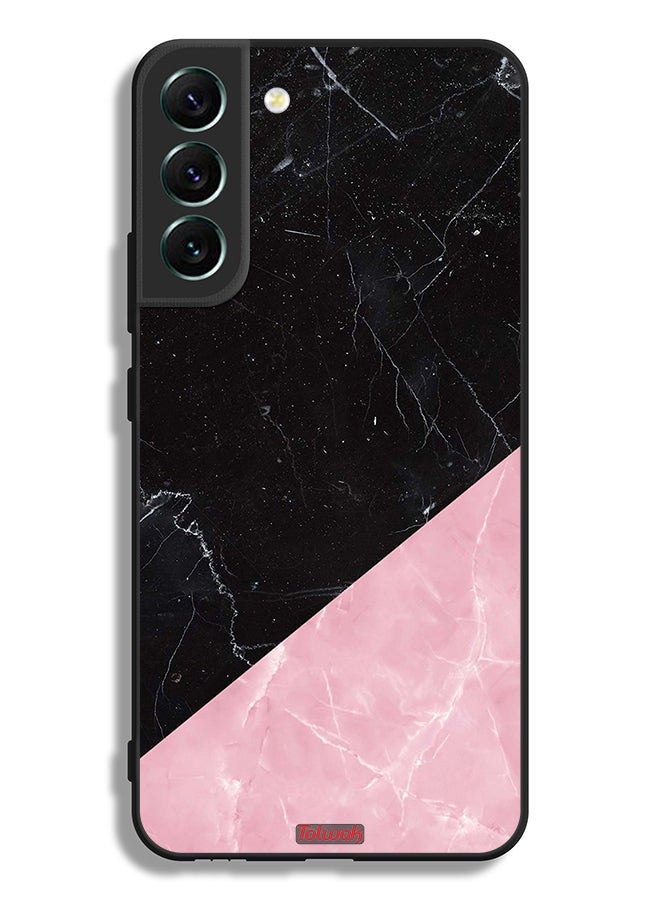 Tolwak Samsung Galaxy S22 Plus 5G Protective Case Cover Marble Pattern - Image 3