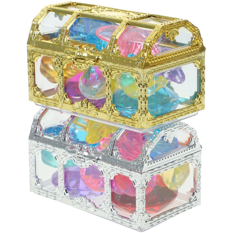 1 Set Underwater Toy Fake Toy Kids Diving Toy with Treasure Box for Bath - Image 4