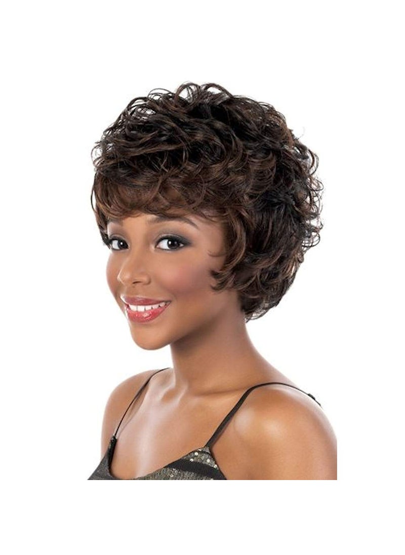 Motown Tress Motown Tress (Glam) - Synthetic Full Wig in DARK BROWN 