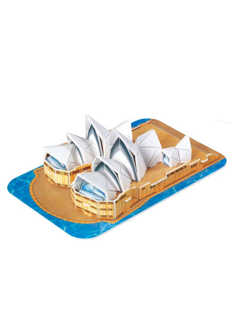 World Famous Building Puzzle Sydney Opera House Children's Toy - Image 2