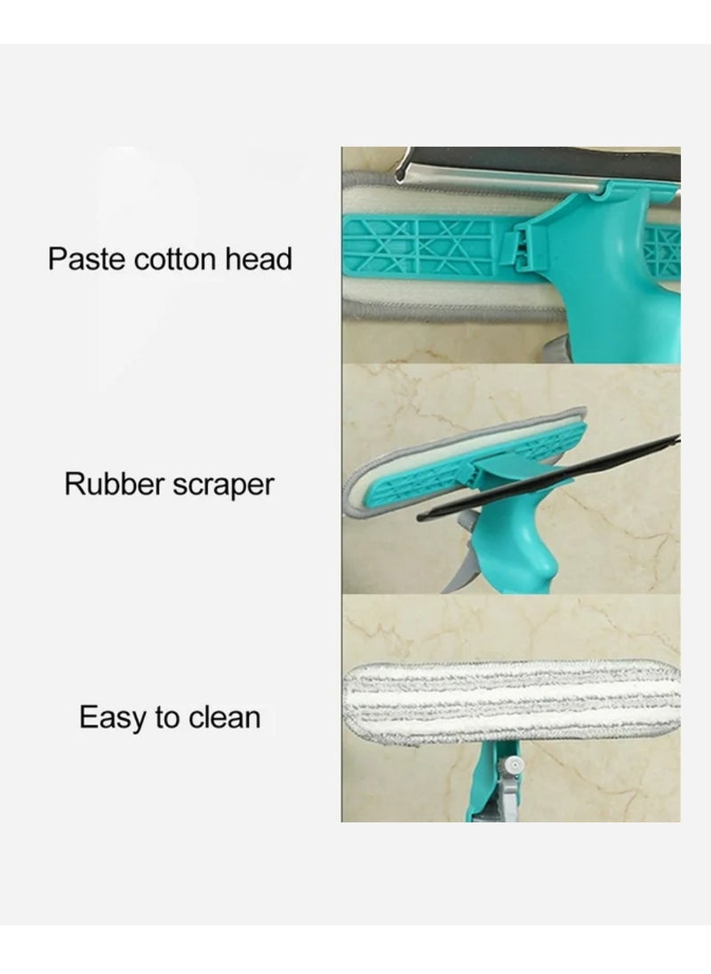 Yuwell - 4-in-1 Cleaning Brush With Water Spray Function Can Be Used To Scrape Water Scrape Glass Clean Mirrors Brush Spray Bottles Of Disinfectant Water And Sterilize Window Squeegee Cleaning Glass Wiper - Image 1