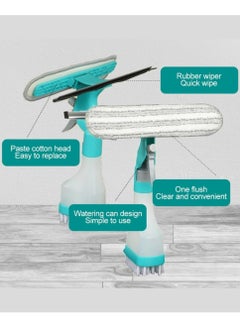 Yuwell 4-in-1 Cleaning Brush With Water Spray Function Can Be Used To Scrape Water Scrape Glass Clean Mirrors Brush Spray Bottles Of Disinfectant Water And Sterilize Window Squeegee Cleaning Glass Wiper  - Image 5