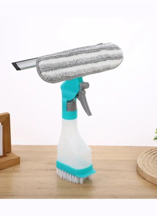 4-in-1 Cleaning Brush With Water Spray Function Can Be Used To Scrape Water Scrape Glass Clean Mirrors Brush Spray Bottles Of Disinfectant Water And Sterilize Window Squeegee Cleaning Glass Wiper - pzsku/ZAD1E41F400CD6F446A6BZ/45/_/1709301833/f2e4caea-8e7c-4a48-a691-685ee41a890a