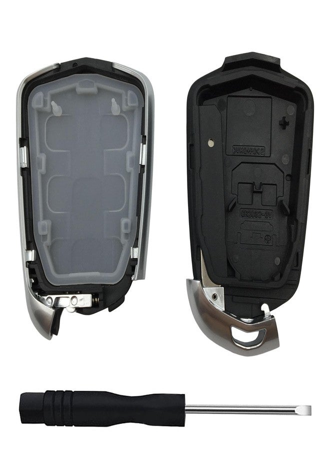 TALKMOON Replacement Keyless Entry Remote Key Fob Shell Case for 2015-2018 Cadillac Escalade，Escalade ESV Car Key Fob Cover (6 Button) - Image 5