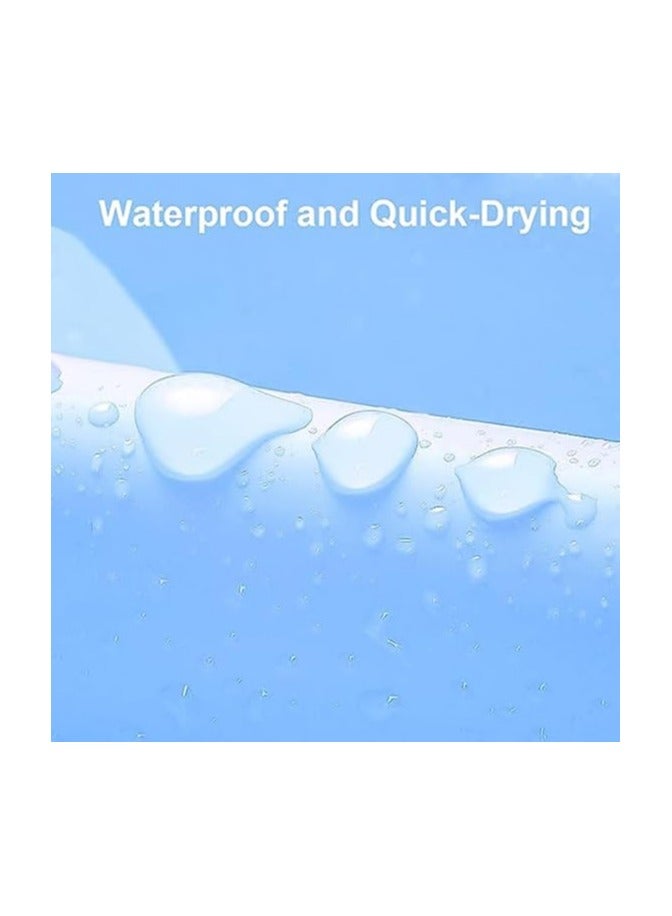 “معطف مطري للأطفال، بونيه محمول مع غطاء للرأس، معطف مطري بطبعة حيوانات لطيفة ومضحكة للأطفال، معطف مطري قابل لإعادة الاستخدام مع حقيبة تخزين، معطف مطري مقاوم للماء للاستخدام الخارجي” - Image 3