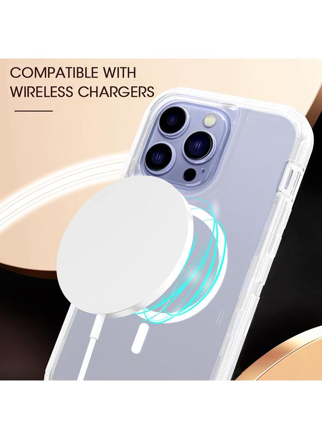 اس-توب جراب هاتف مغناطيسي مقاوم للصدمات من ماج سيف لهاتف آيفون 13 برو ماكس - Image 2