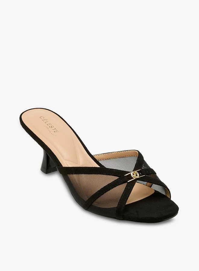 Celeste Women Kitten Heel Sandals