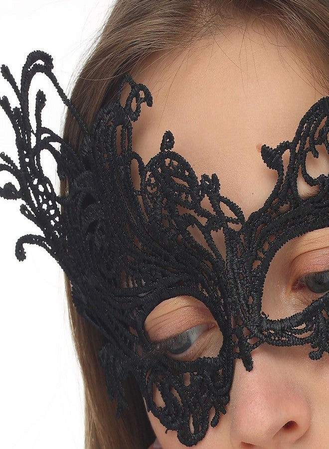 MYMENU Masquerade Mask for Women Venetian Lace Eye Mask For Party Ball Prom Costume Mardi Gras Party Supply - Image 4