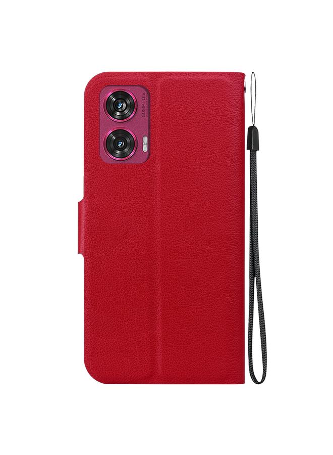 اس-توب جراب لهاتف موتورولا إيدج 50 فائق النحافة مصنوع من الجلد مع مشبك مغناطيسي - Image 3