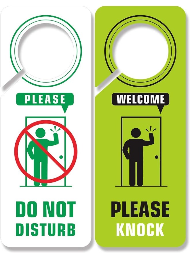psler Do Not Disturb Door Hanger Sign, Please Knock Sign for Bedroom Door - Image 1