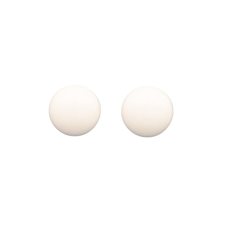 cheekyglo PTFE Ball White Polyethersulfone Ground Finish for Diaphragm Pneumatic Pump45mm 2pcs - Image 1