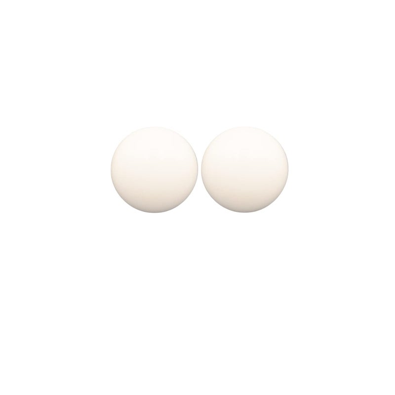 cheekyglo PTFE Ball White Polyethersulfone Ground Finish for Diaphragm Pneumatic Pump45mm 2pcs - Image 2