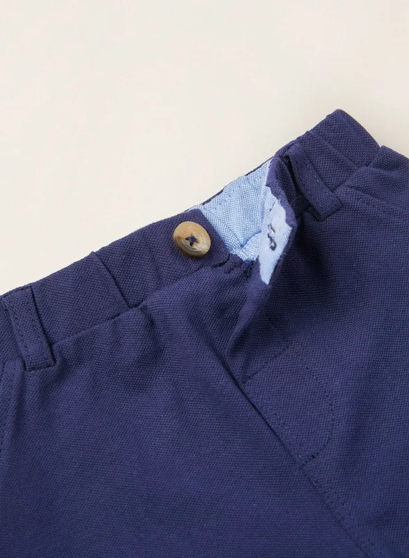 Zippy Zippy Piquet Cotton Shorts for Newborn Baby Boys