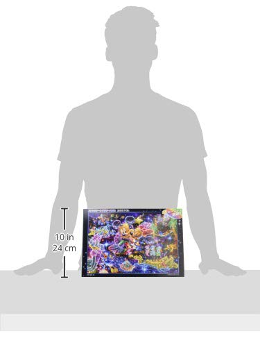 Tenyo (DS-771) Disney Stained Art Wishing to Starry Sky Jigsaw Puzzle (1000 Piece) - Image 3