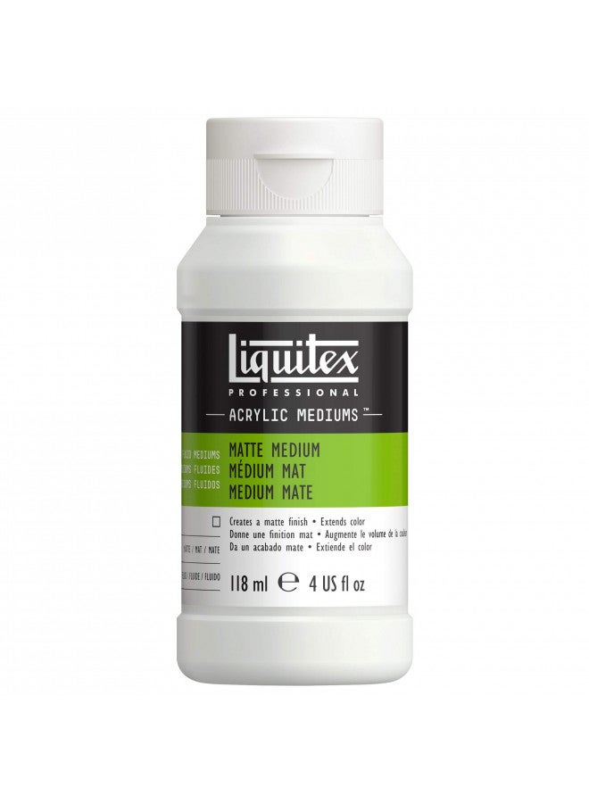 Liquitex Professional Matte Medium, 118ml (4-oz) - Image 1