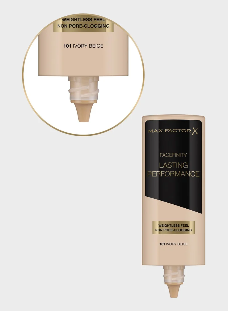 Max Factor Facefinity Lasting Performance Foundation - 101 - Ivory Beige, 35ml
