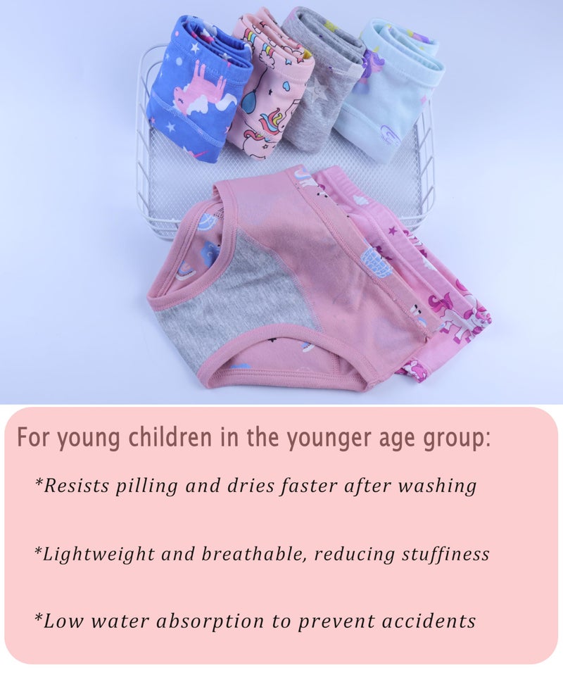 Boboking Toddler Kids Training Underwear Baby Girls Cotton Soft Briefs 5Years - Image 5