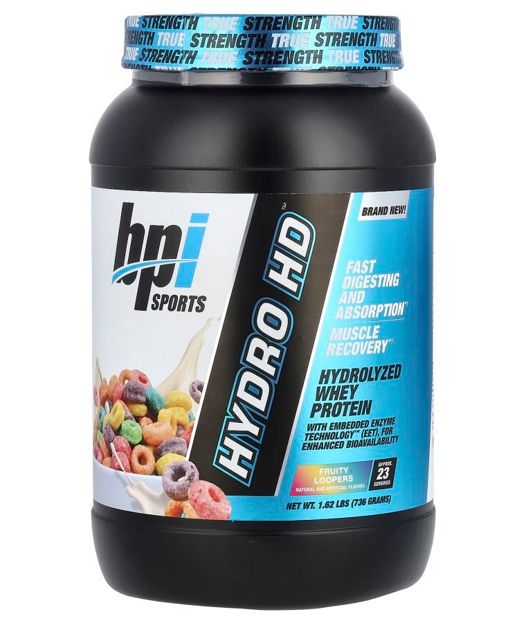 BPI SPORTS Hydro HD™ Hydrolyzed Whey Protein Fruity Loopers 1.62 lbs (736 g)