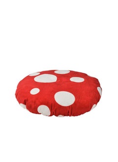 Generic SKOGSDUVA Stool cover, toadstool shaped/red white 