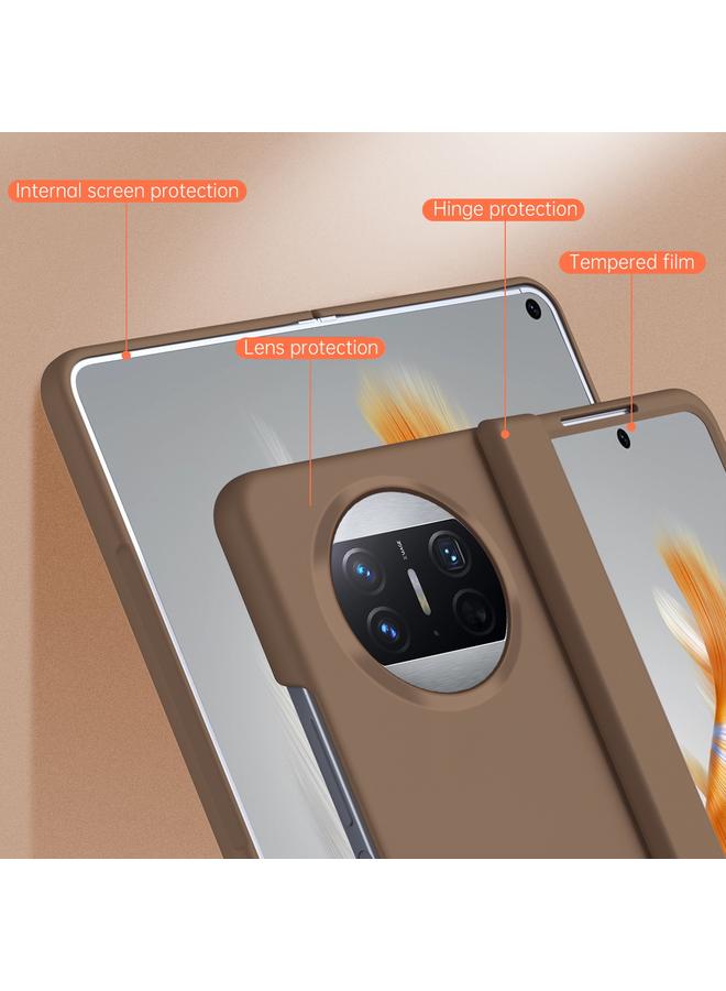 erorex Case For Huawei Mate X3 Extraordinary Series Hinged Folding Full Coverage Phone Case with Pen Slot & Stylus - Image 5