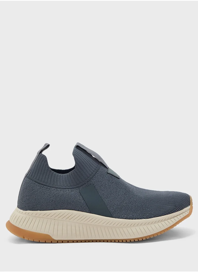 Robert Wood Knitted Slip Ons