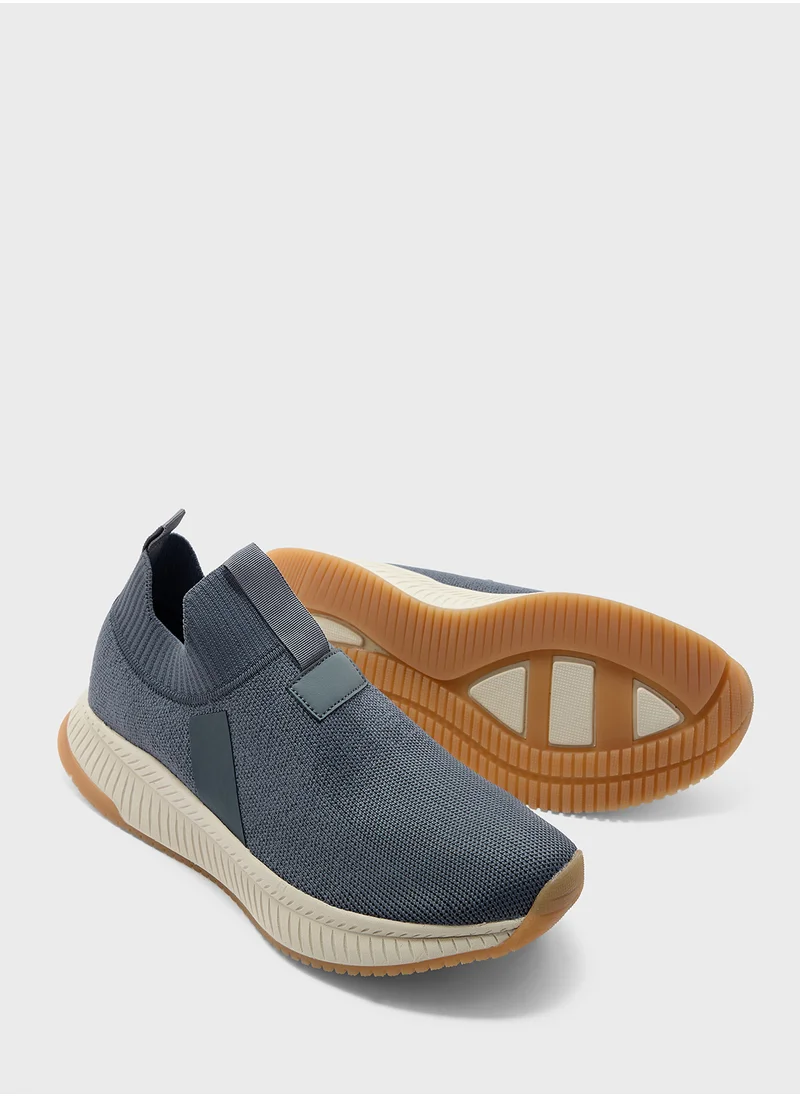 Robert Wood Knitted Slip Ons