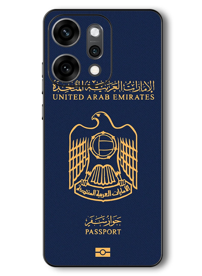 Theodor Case Compatible with Oppo Reno 14 Pro 6.83 Inch Protection Shockproof Bumper Cover UAE Passport - Image 1