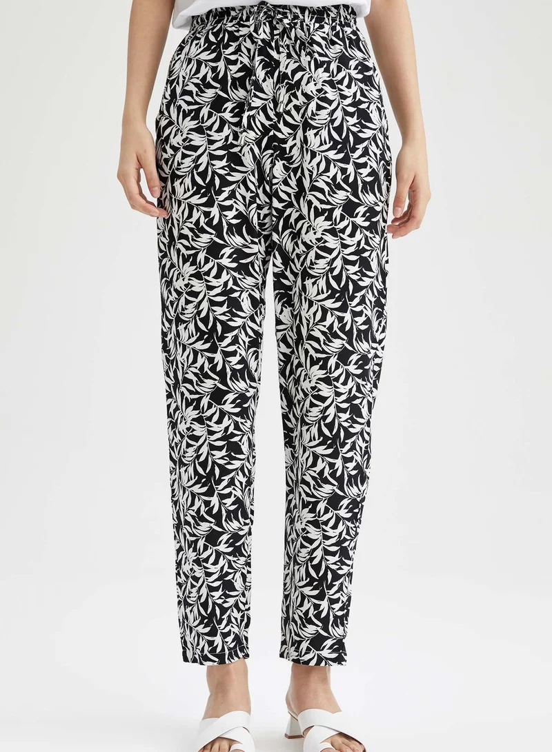 DeFacto Printed High Waist Pants