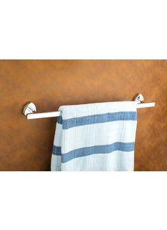 iSTAR iSTAR Stainless Steel Towel Hanger for Bathroom | Towel Rod | Towel Bar Stand Bathroom Accessories, Chrome Finish, 24 Inch, Pack of 1  - Image 4