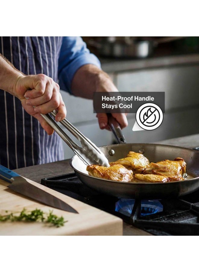 Misen Stainless Steel Pots and Pans Set - Stainless Steel Cookware Set - 9 Piece Essential Kitchen Cookware Sets - Image 5