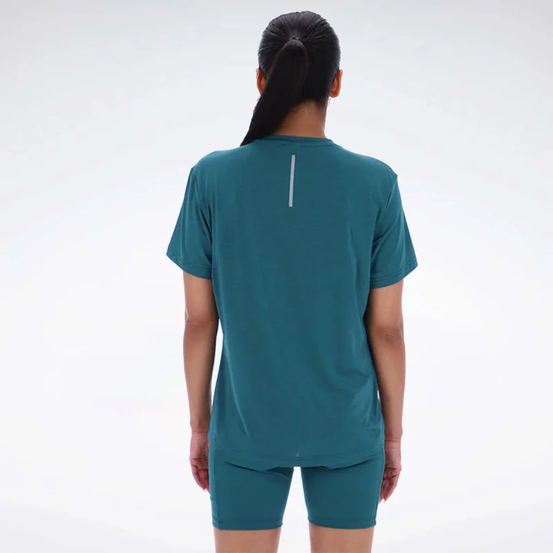 Reebok Retro Teal Reebok Short Sleeve Running Women's T-Shirt for Women | Best Price UAE